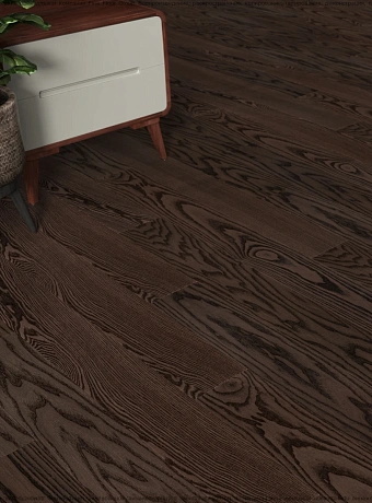 Паркетная доска Karelia ESSENCE Ash Fawn Brown COUNTRY 1S LAC MAT