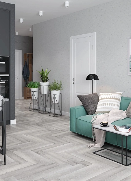 Виниловый ламинат (SPC) Alpine Floor LIGHT PARQUET Дуб Лейтена>