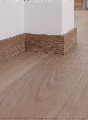 Плинтус МДФ Fine Floor  Дуб Роан