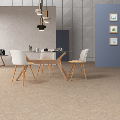 Линолеум модульный Marmoleum MODULAR MARBLED Horse Roan t3232 шириной  м