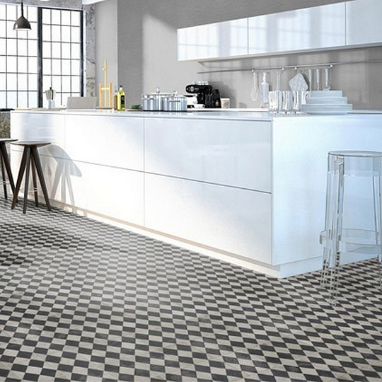 Кварцвиниловая плитка (LVT) Classen CERAMIN  Pri Rau schwarz