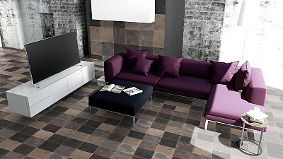 Кварцвиниловая плитка (LVT) Classen CERAMIN T  Prime Blaust Mix