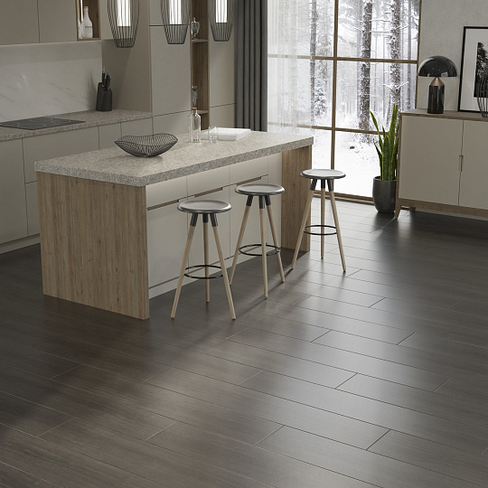 Ламинат Egger PRO Large 8-33 Aqua+ Дуб Шерман Антрацит