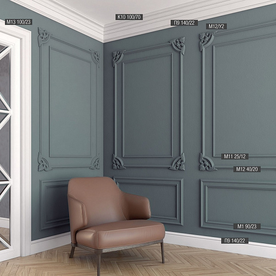 Плинтус напольный Bello Deco XPS П9