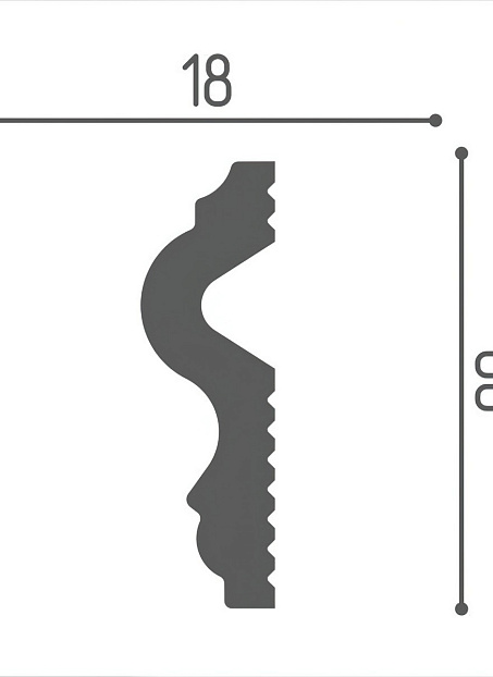 Молдинг Де-Багет ДМ60