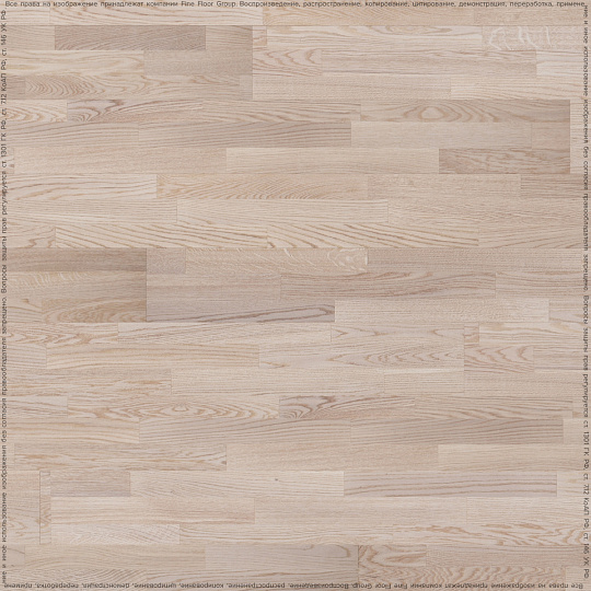 Паркетная доска Polarwood CLASSIC  Oak Tundra White NATUR 3S LAC MAT