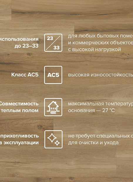 Ламинат Binyl PRO  Дуб Аламос