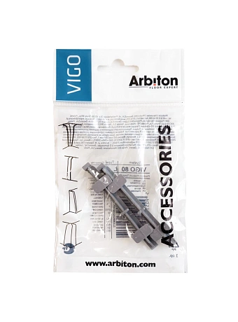 Угол наружный Arbiton VIGO80 Темно-серый 3