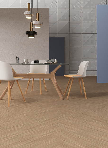 Линолеум модульный Marmoleum MODULAR TEXTURA North Sea Coast te5235 шириной  м