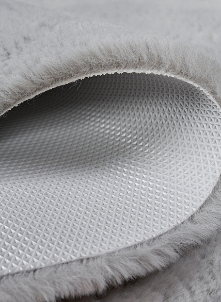 Коврик Shahintex ШКУРА Голубая норка 06