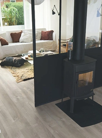 Кварц-винил (LVT) Pergo OPTIMUM CLICK Дуб Речной Серый