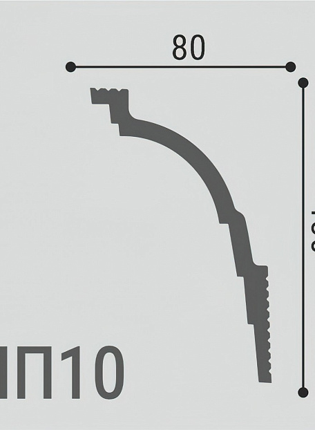 Карниз Де-Багет ПП10