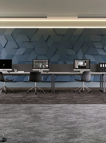 Ковровая плитка IVC Commercial CONTOUR View 848