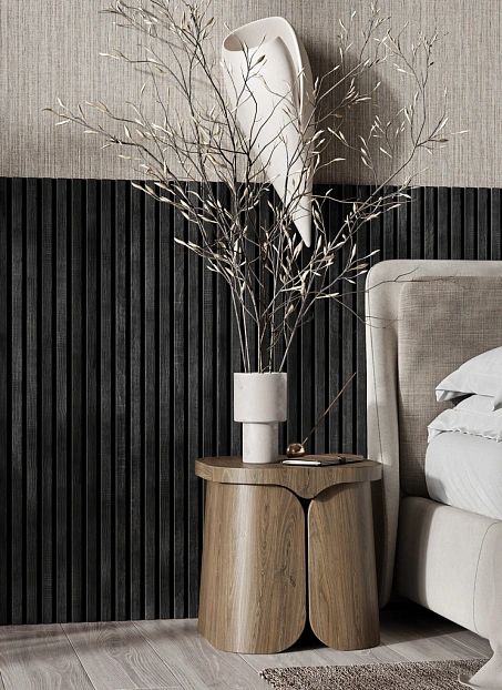 Акустическая панель (Войлок) Cosca Decor СКАНДИ Дуб Графит ACU01.16.S25