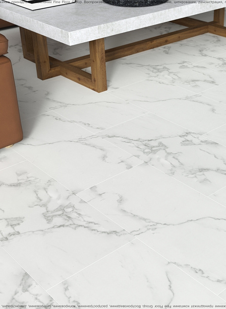 Виниловый ламинат (SPC) Dolce Flooring PIETRA  Мрамор Бьянко