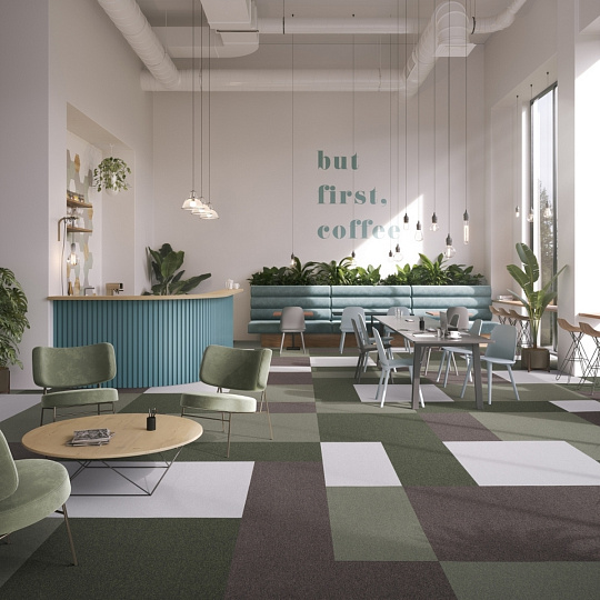 Ковровая плитка IVC Commercial ART INTERVENTION Creative spark 646