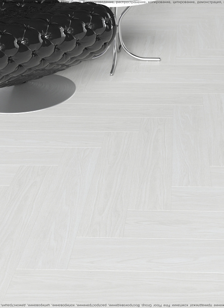 Виниловый ламинат (SPC) CronaFloor HERRINGBONE  Дуб Нант сторона L/R - 50/50
