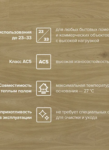 Ламинат Binyl PRO  Дуб Дартаньян