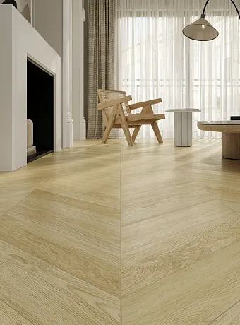 Виниловый ламинат (SPC) Alpine Floor CHEVRON Дуб Ваниль Селект