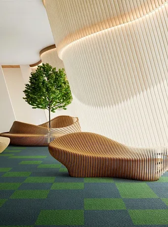 Ковровая плитка IVC Commercial IMMERSION Animate 699