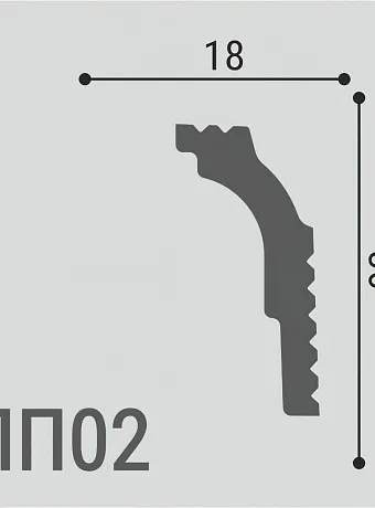 Карниз Де-Багет ПП02
