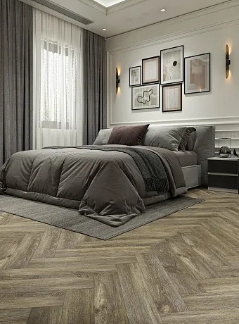 Виниловый ламинат (SPC) Alpine Floor LIGHT PARQUET  Венге Грей