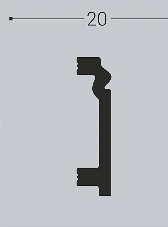 Плинтус напольный Bello Deco XPS П3