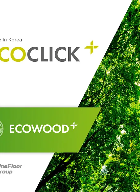 Кварц-винил (LVT) EcoClick ECOWOOD  Дуб Арагон