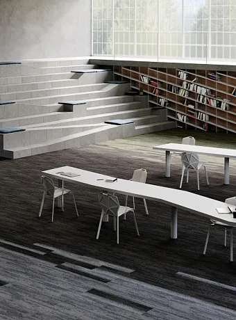 Ковровая плитка IVC Commercial RUDIMENTS Clay 569