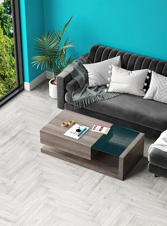 Виниловый ламинат (SPC) Alpine Floor LIGHT PARQUET Снежный