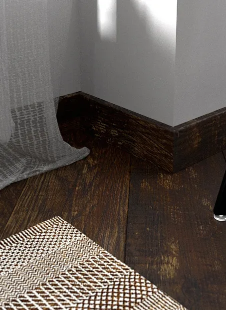 Плинтус МДФ Fine Floor  Дуб Окленд>