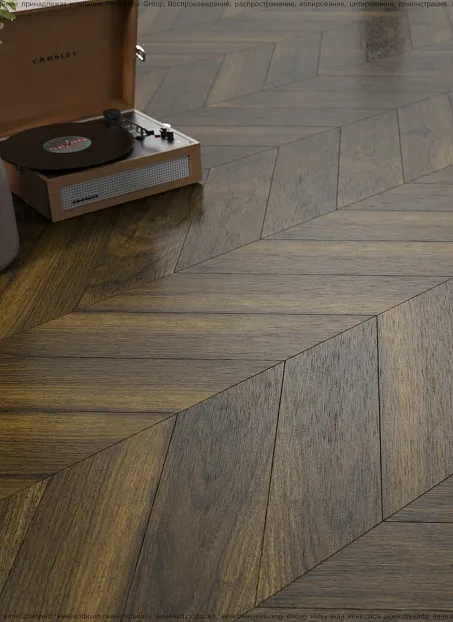 Ламинат CBM OSTROST  Орех Габри сторона С