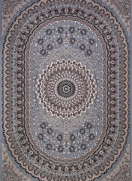 Ковёр Merinos SIERRA Blue-brown D504>