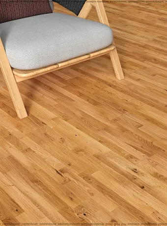 Паркетная доска Polarwood CLASSIC  Oak Native Loc COUNTRY 3S LAC MAT