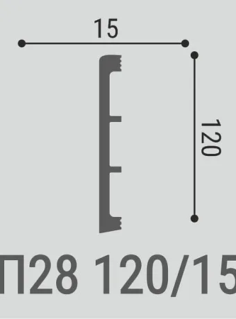 Плинтус напольный Bello Deco XPS ПМ28