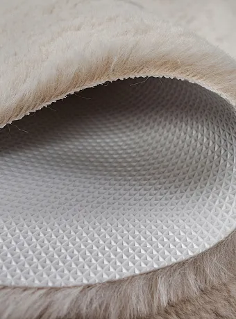 Коврик Shahintex ШКУРА Жемчужный 08