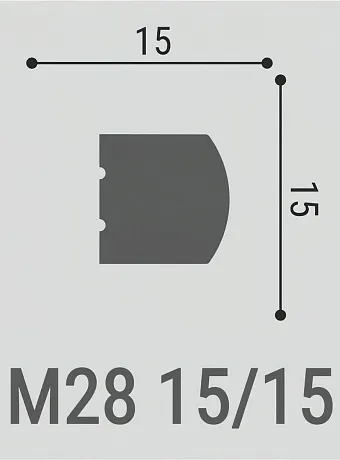 Молдинг Bello Deco XPS М28