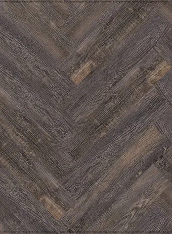 Виниловый ламинат (SPC) CronaFloor HERRINGBONE  Дуб Бордо сторона L/R - 50/50