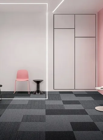 Ковровая плитка IVC Commercial ART INTERVENTION Creative spark echo 979