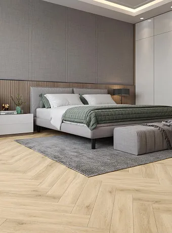 Виниловый ламинат (SPC) Alpine Floor LIGHT PARQUET  Дуб Ригель