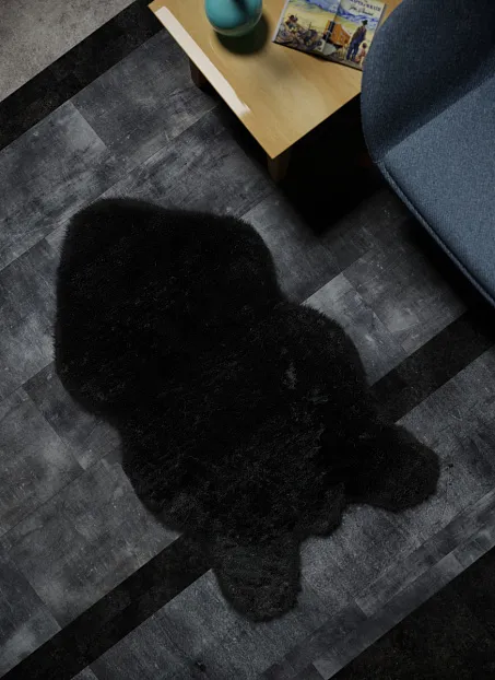 Коврик Shahintex ШКУРА Блэкглама 01