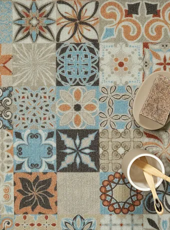 Коврик Icarpet PRINT Плитка Марокко 103