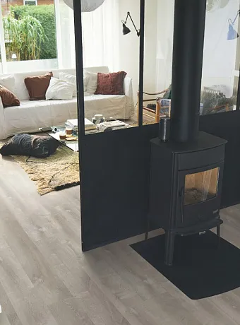 Кварц-винил (LVT) Pergo OPTIMUM CLICK  Дуб Речной Серый