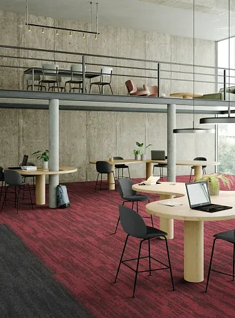 Ковровая плитка IVC Commercial RUDIMENTS Clay create 339