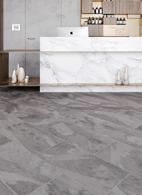 Кварц-винил (LVT) Moduleo IMPRESS  Mustang Slate 70928