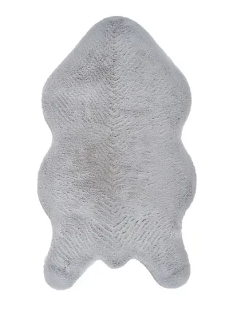 Коврик Shahintex ШКУРА Голубая норка 06