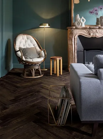 Кварц-винил (LVT) Moduleo LAYRED HERRINGBONE  Country Oak 54991