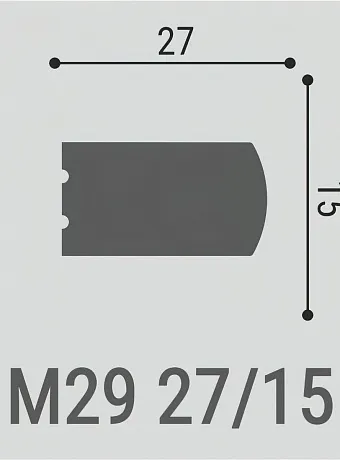 Молдинг Bello Deco XPS М29