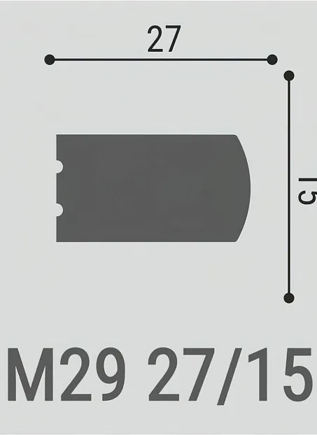 Молдинг Bello Deco XPS М29