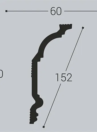 Карниз Bello Deco К2